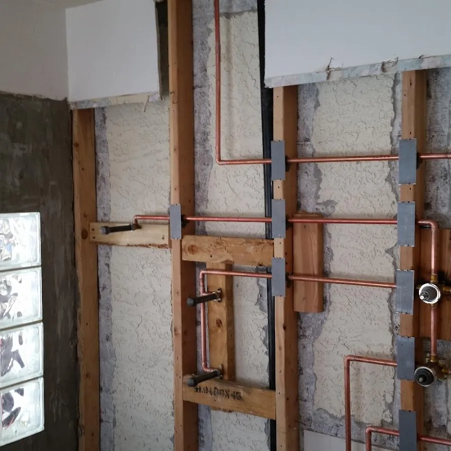 Copper pipe installation for Burst Pipe Repair in Emerson